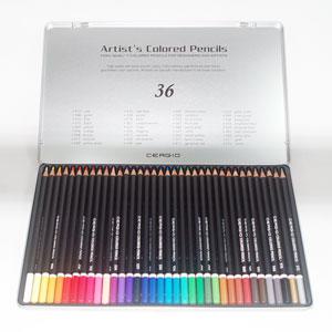 [열린화방]세르지오 유성색연필 (24색/36색)/유성색연필/디자인/POP/색연필/미술용품