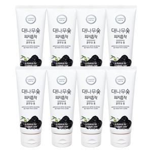 해피바스 대나무숯 피지흡착 클렌징폼 200g 8개