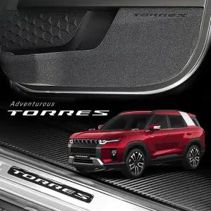 쌍용 토레스 튜닝용품 악세사리 모음 도어커버