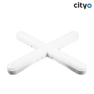 씨티오 LED 돌핀 십자등 90W 주광색 사무실등 복도등