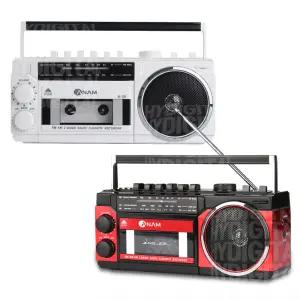 아남 A-36 레트로 카세트 플레이어 테이프 아날로그 라디오 메모리 재생