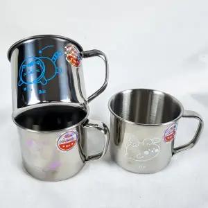 손잡이 스텐 양치컵 초등 유치원 어린이집양치컵 욕실컵