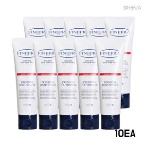 파인프라 치약 치추질환예방 치석형성억제 기능성 프리미엄 치약 100g 10개