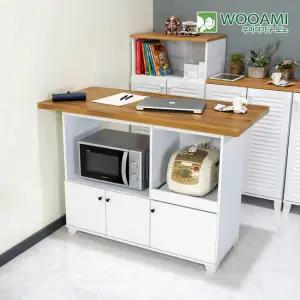 우아미가구 모노 카렌 도어형 아일랜드 홈바 JD5015