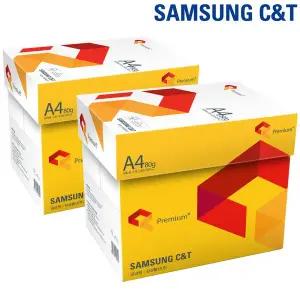 [삼성물산]삼성 A4용지 복사용지 80g 2500매 2박스 (5000매)