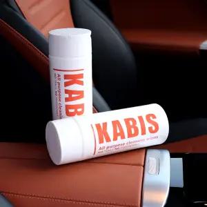 카비스 자동차 티슈 세정티슈 차량용 물티슈 알콜 실내 세차 유리세정 3개