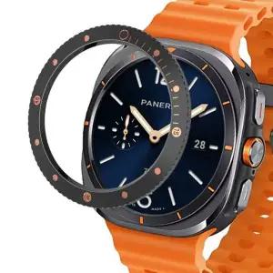 [퍼슬랏] 갤럭시워치 울트라 갤네라이 베젤링 케이스 DUNE 3 style 음각 유광 블랙 로즈골드잉킹