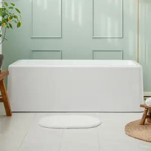 퍼스파 솔리드 프리스탠딩 일체형 아크릴 이동식욕조 1600 특대형 반신욕조