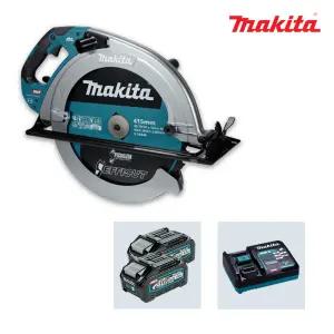 마끼다 HS013GM201 40Vmax 4.0Ah x2팩 충전무선원형톱 415mm(16인치) 날포함