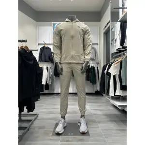 [언더아머](대전신세계)1386555-289 1386557-289 베이지 남성 UA 바이브 우븐 윈드브레이커 조거팬츠 트...