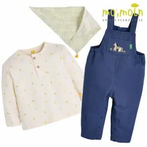 [보리보리/모이몰른]유아 돗트 상하복 세트 M251STB06P