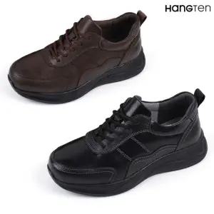 HT-6019 남성 천연 소가죽 캐주얼화 컴포트슈즈 활동화 운동화 스니커즈 효도화