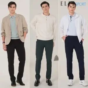 ELLE SPORT 남성 릴렉스 팬츠 3종