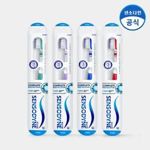 센소다인 컴플리트 프로텍션 미세모 칫솔 1입 x4개