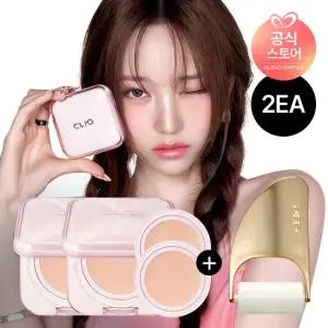 [2EA] 킬커버메쉬글로우에센셜쿠션 기획세트 [증정] 밀착롤러