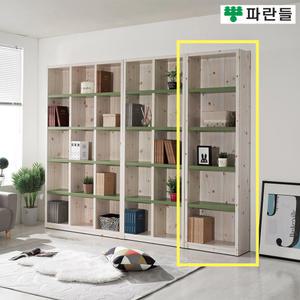 파란들가구 33T 600 오픈 5단책장 거실책장 수납장식장