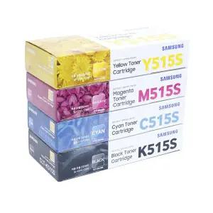삼성 정품 CLT-K515S/C515S/M515S/Y515S 4색세트 토너 SL-C515