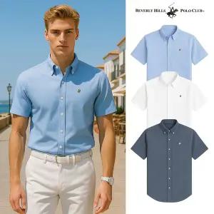 비버리힐즈폴로클럽 25 SUMMER 남성 반팔 옥스포드 셔츠 3종