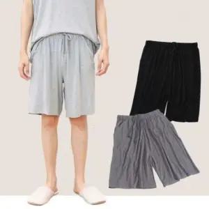 남성면홈팬츠 홈여름파자마 반바지 피치 남성 밴딩 홈 슬립 이