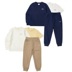 [아이더](본점)[키즈 맨투맨 세트] 아이더 JUU23201 ESSENTIAL (에센셜) 키즈 UNI MTM 3PCS 세트