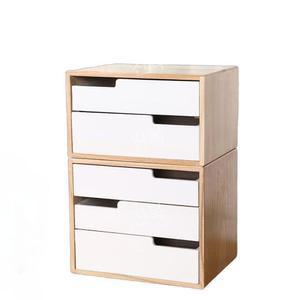 슬림 낮은 오동나무 3단서랍장 정리함 설합장 미니서랍장 400 5m 틈새수납장