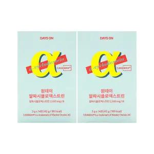 데이즈온 원데이 알파시클로 덱스트린 3g x 14포 x 2박스/An