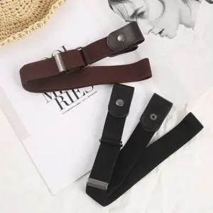 아이디어 빠띠라인 간편한 허리벨트 밴드형 끈 패션소품 바지 혁띠 고무줄