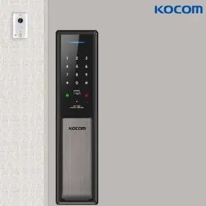 코콤 KDL-AC9500 무타공 푸시풀 현관문 도어락 디지털도어락 번호키 25년11월 신제품