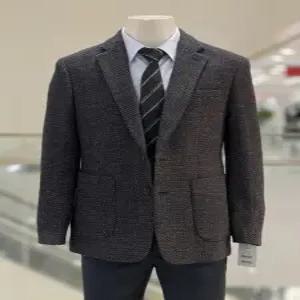 WSZ3JS11 네이비 가을 겨울 울 스판 캐주얼 콤비 자켓_CA