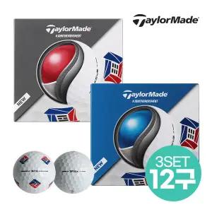 [한정판특가]테일러메이드 TP5/TP5X 5피스 골프공-4알(3박스 총12알)