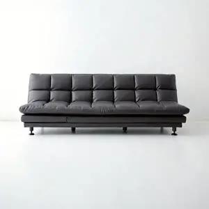 [마켓비]앰보 4인 멀티 소파베드 블랙브라운 2224.6382