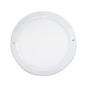 장수램프 LED 엣지 슬림 원형 직부등 20W 220 x 18 mm, 주광색, 1개