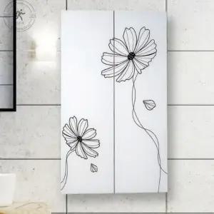 욕실 수건함 가정용 벽걸이형 방수 화장실 수건장 정리함