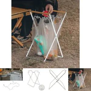 고급 캠핑용 쓰레기봉투 걸이/봉지/종량제/봉투/거치대/비닐/쓰레기/홀더/분리수거/주방/접이식/스레기