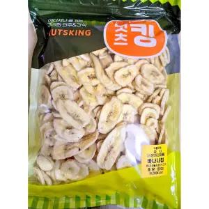바나나칩 800G 12개 건조과일칩 건강간식 건조바나나