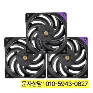 써멀라이트 120mm 케이스 팬 TL-B12 EXTREM LCP X3 CPU 쿨링 정적 압력 최적화 초박형