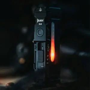 우벤 X4 손전등 EDC 소형 후레쉬 충전식 LED 랜턴 고성능 택티컬 라이트 렌턴 RGB