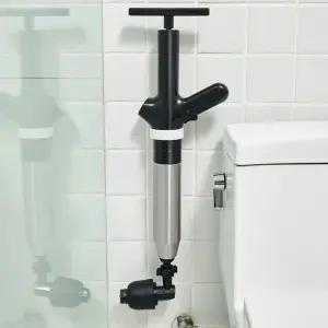 강력한 화장실 싱크대뚫어뻥 변기압축기 배수구 변기뚫는기구  뚜러펑 스텐레스