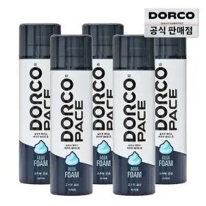 [도루코] 페이스 대용량 아쿠아 쉐이빙폼 250ml 5개