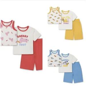 [롯데백화점]탑텐키즈 MKF3IP3301 공용 유아쿄니 모달스판3PCS셋업