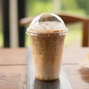 (대성산업)92파이 14온스 아이스컵 420ml + 돔리드 뚜껑 500개 세트