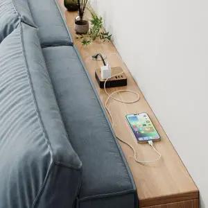 거실테이블 소파 뒤 좁은 틈새 선반 슬림 긴 진열대 테이블 100Lx10Wx69H