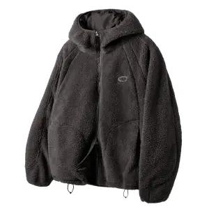 후리스집업 남성후리스 디미트리블랙 쉐르파 플리스 뽀글이 차콜