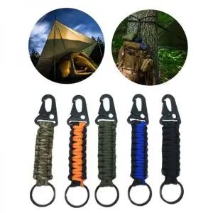[하프클럽/]생존키트 캠핑도구 카라비너 키체인링 생존도구