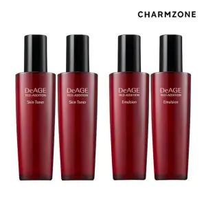 참존 디에이지 레드에디션 4종세트(스킨2+에멀전2)