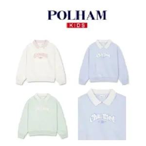 [폴햄키즈](마산점)여아) 더블니트 레귤러핏 카라 맨투맨PKG1TR2016,여아) 더블니트 와이드 팬츠PKG1PT2...