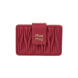 [라벨루쏘]  SS26 여성 마테라쎄 나파 카드지갑 5MC280 AFPP F0011