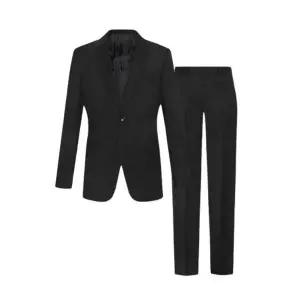 [하프클럽/BY파크랜드]블랙 모혼방 스트레치 수트 셋업-ASS23951_APS23951