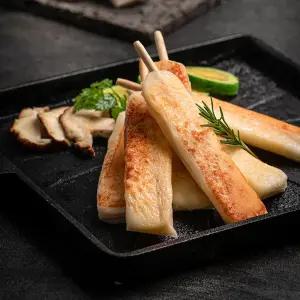 엄지레시피 자연치즈 구워먹는 치즈 스틱형 200g 2팩 / 캠핑 안주 건강 간식 저염 고단백