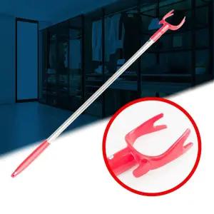 다용도 옷걸이 후크/세탁소/옷걸이봉/행거/스틱/옷집는봉/높은곳/옷집게/옷장/후크봉/가제트/옷봉/행거봉